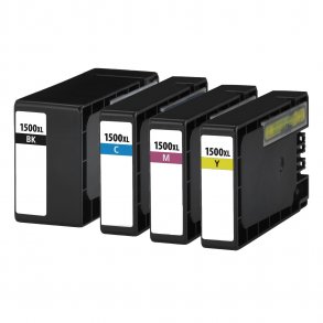 Pixojet blekkpatroner Canon PGI 1500 XL - 9182B001, 4 stk. rabatpakke 76 ml