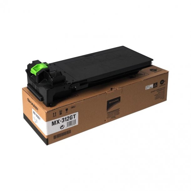 Sharp MX312GT BK Toner - Original - Black 25000 pages