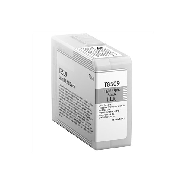 Epson T8509 Original bl&auml;ckpatron (80 ml)