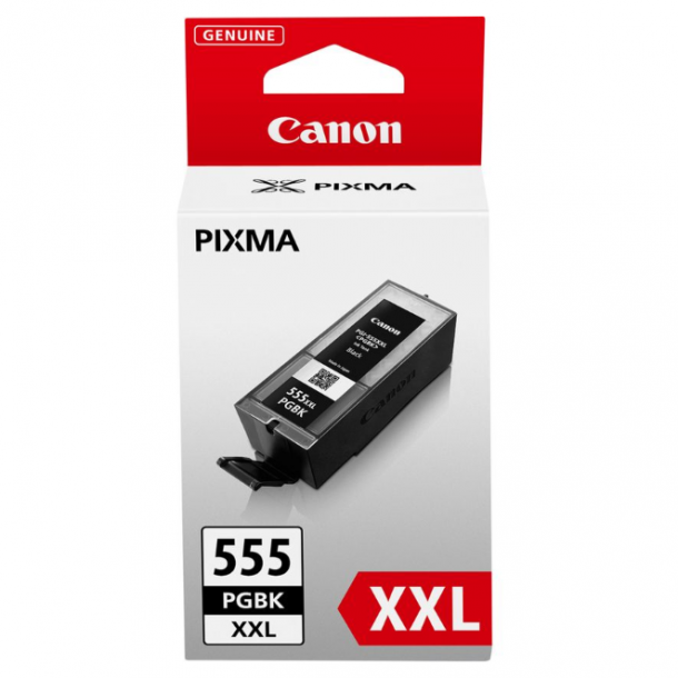 Canon PGI 555 XXL PGBK - Pigment Sort 37 ml - Original blkpatron 8049B001
