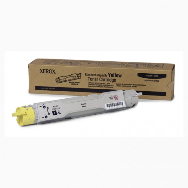 Xerox Phaser 6360 Y Toner - 106R01216 Original - Gul 5000 sider