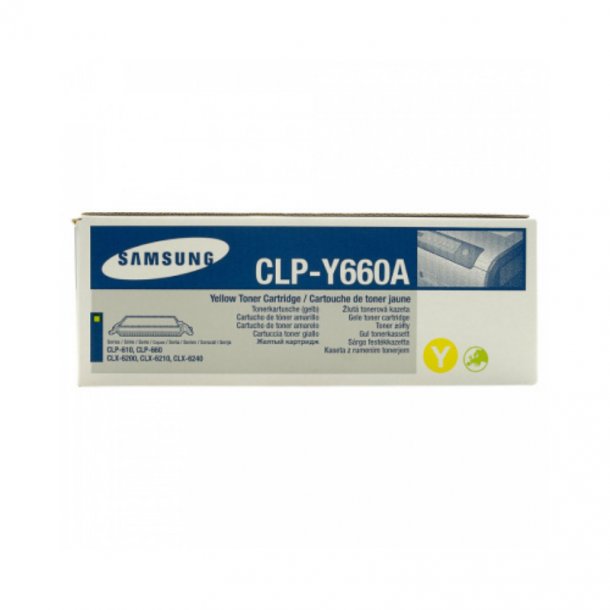 Samsung CLP-Y660A/ELS Y Original Toner (2000 sidor)