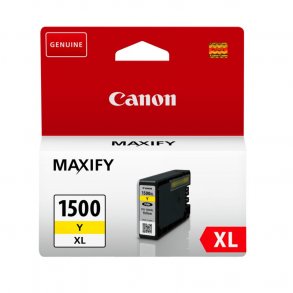 Canon blekkpatron PGI 1500 XL - 9195B001 gul 12 ml, original