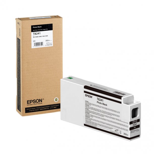 Epson T8241 BK Original blckpatron (350 ml)