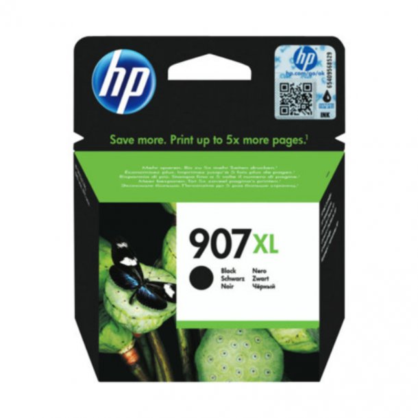 HP 907 XL BK Original blckpatron (37 ml)