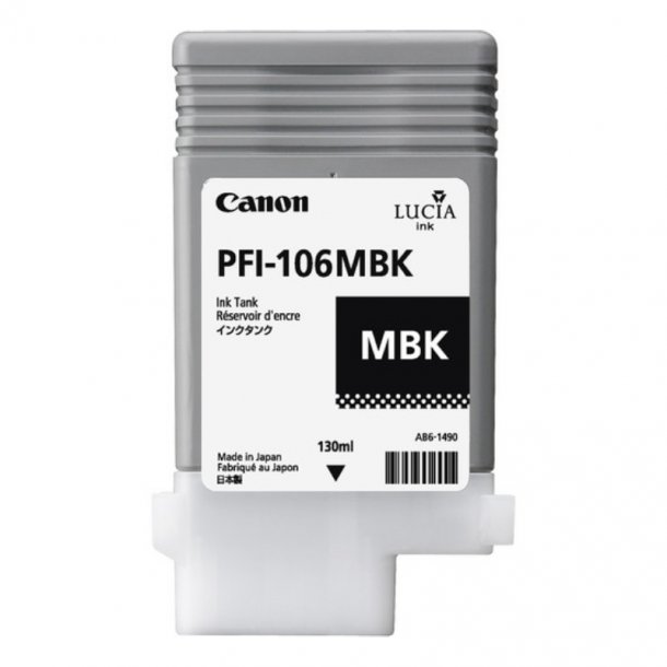 Canon PFI-106 MBK Original bl&auml;ckpatron (130 ml)