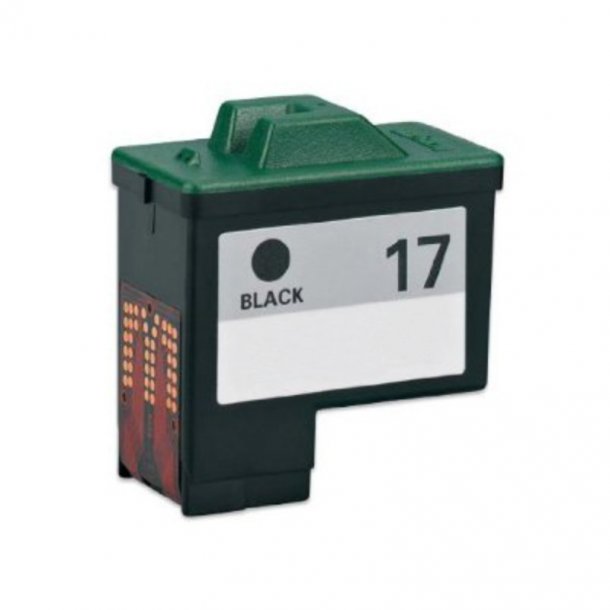 Lexmark 17 BK - 10N0217 Kompatibel - Sort 12 ml