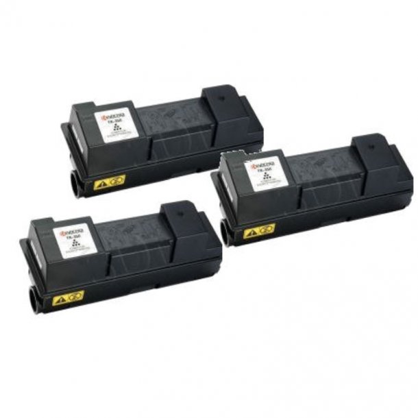 Kyocera Mita TK-110 BK combo pack 3 stk Toner - Kompatibel - Sort 21600 sider