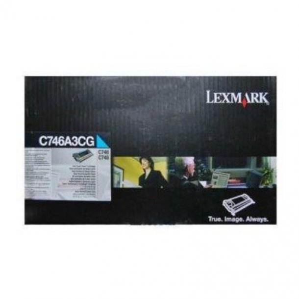 Lexmark C 746/748 C Corporate Toner - C746A3CG Original - Cyan 7000 pages