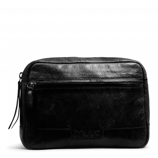 muud Sandnes case, leather, black