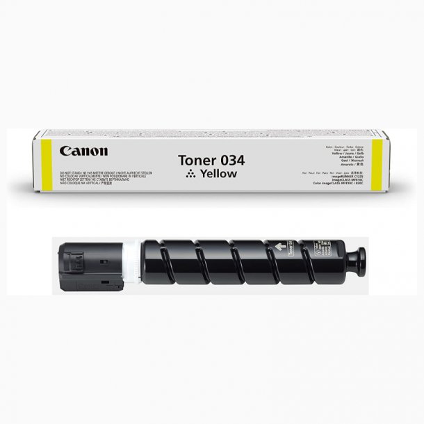 Canon 034 Y Original Toner (5000 sidor)