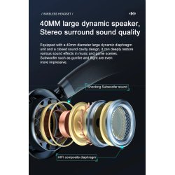 Bluetooth hretelefoner VJ 364 m. noise-cancelling, beige