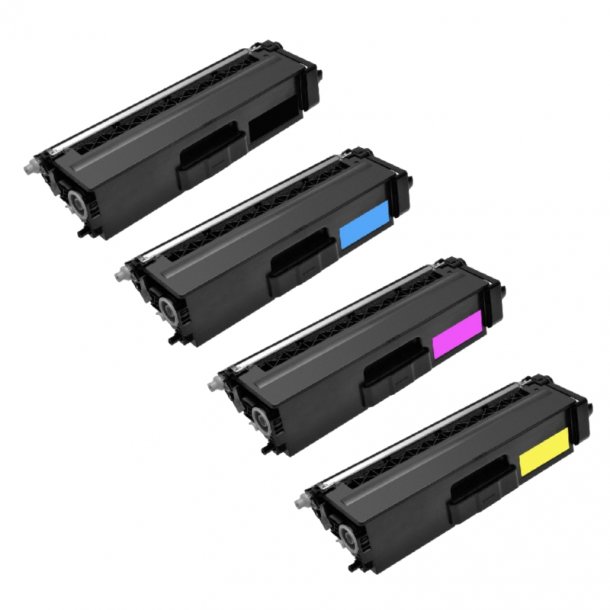 Pixojet toner Brother TN 341, 4 stk. rabattpakke 7000 sider