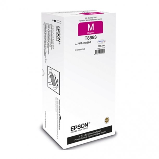 Epson T8693 XXL M blkpatron - C13T869340 Original - Magenta 735,2 ml