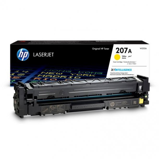 HP 207A Y Original Toner (1250 sidor)