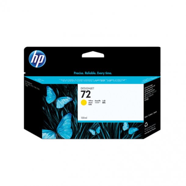 HP 72 Y blkpatron - C9373A Original - Gul 130 ml