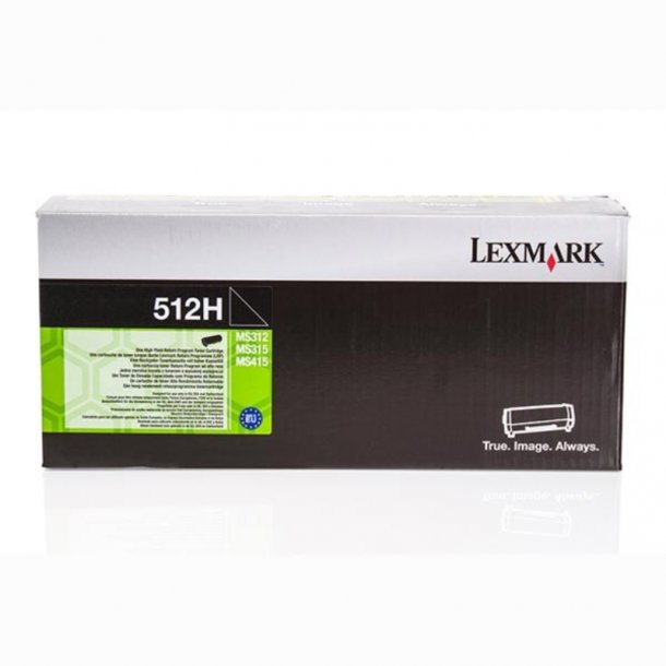 Lexmark 512H BK Original Toner (5000 sidor)