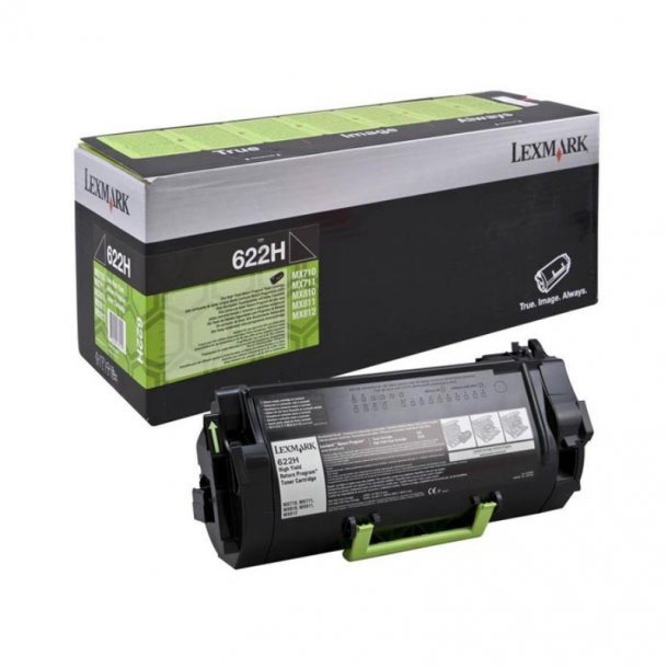 Lexmark 622H HC BK Original Toner (25000 sidor)