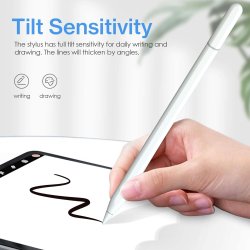 iPad pen som Apple pencil (iPad 2018-2024) - trdls, hvid