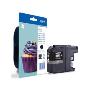 Brother ink cartridge LC123BK black 11 ml, original