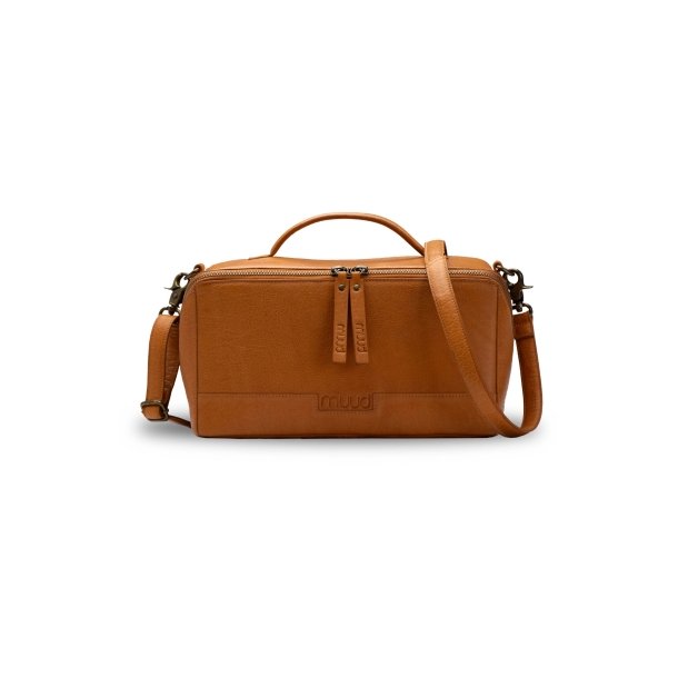 Muud Cleo Midi Bag - Leather, Whisky