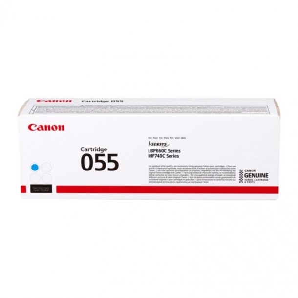 Canon CLBP 055 C Original Toner (2100 sidor)