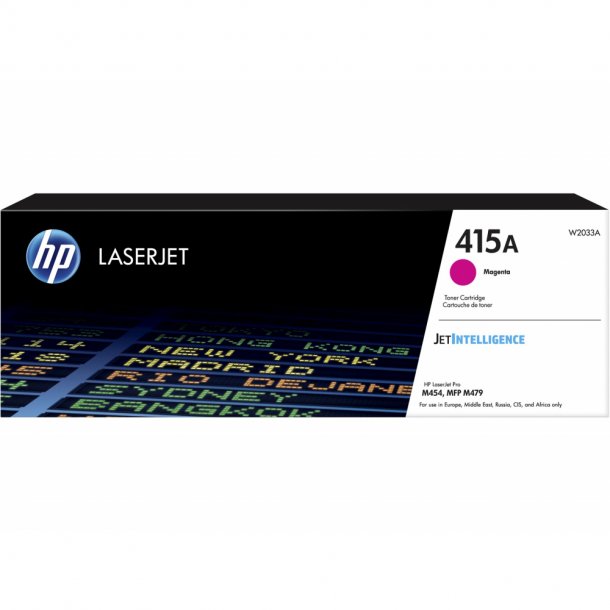 HP 415A M Toner - W2033A Original - Magenta 2100 sider