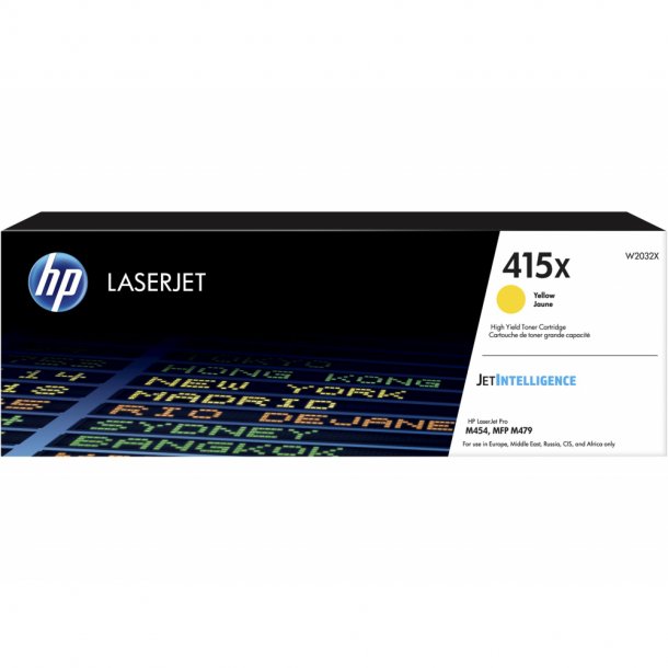 HP 415X Y Toner - W2032X Original - Yellow 6000 pages