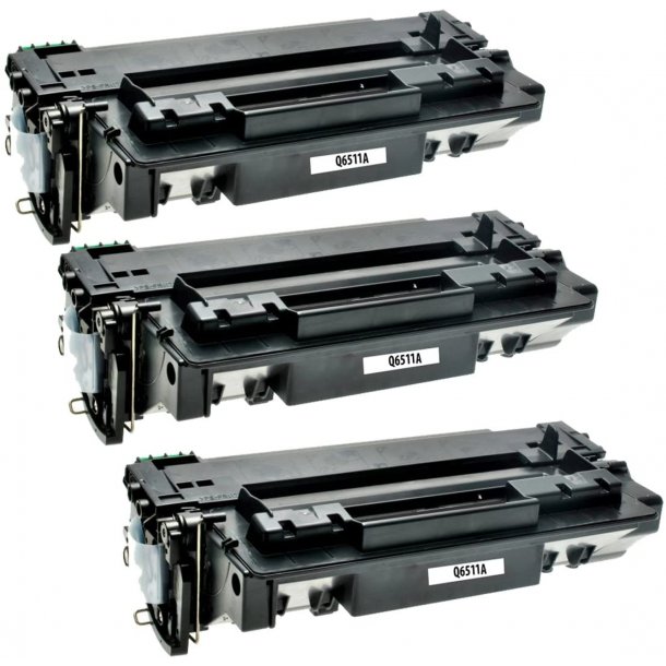 Kompatibel HP 11A BK combo pack 3 stk Toner (18000 sidor)