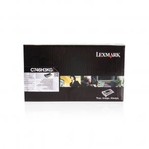 Lexmark toner C 746 / 748 - C746H3KG svart 12000 sider, original