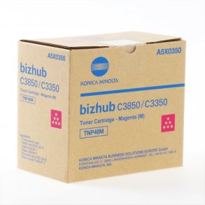Konica Minolta toner C3350 - A5X0350 magenta 10000 sider, original