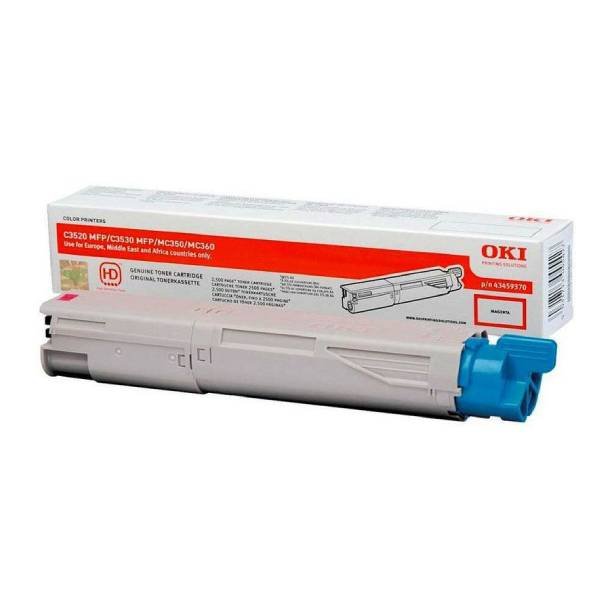 OKI C 3520MFP/MC 350 M Original lasertoner (2500 sidor)