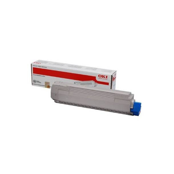 OKI MC 851/861 Y lasertoner - 44059165 Original - Gul 7300 sider