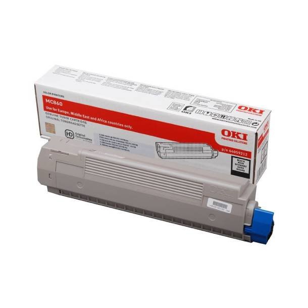 OKI MC 860 BK Original lasertoner (9500 sidor)