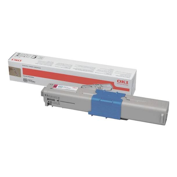 OKI C 510/530 M lasertoner - 44469723 Original - Magenta 5000 sider