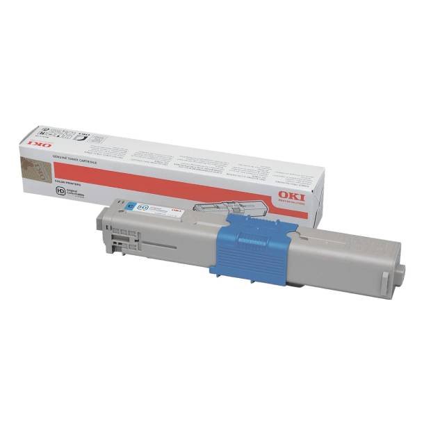 OKI C 510/530 C lasertoner - 44469724 Original - Cyan 5000 sider