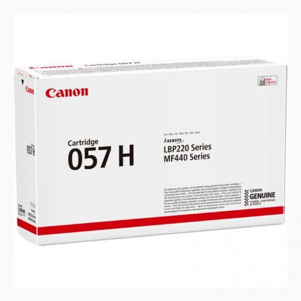 Canon CRG 057 H C Toner - 3010C002 Original - Cyan 10000 sider