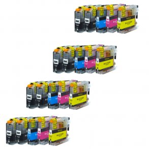 Pixojet ink cartridges Brother LC 123, 20 pcs. discount pack 240 ml