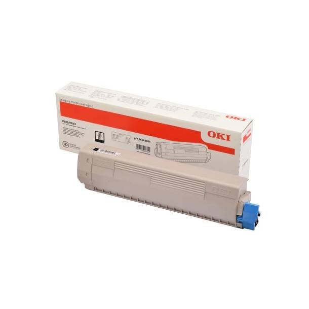 OKI C 833/843 BK Original lasertoner (10000 sidor)