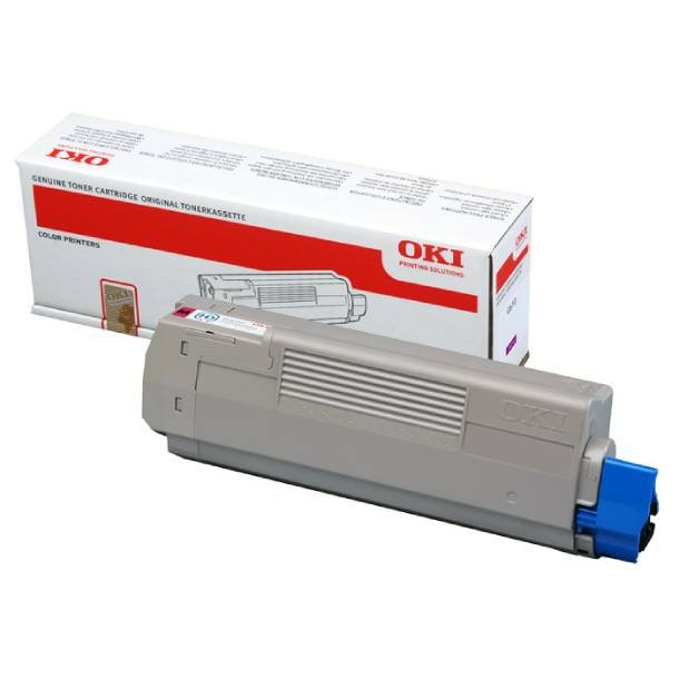 OKI C 612 M lasertoner - 46507506 Original - Magenta 6000 sider