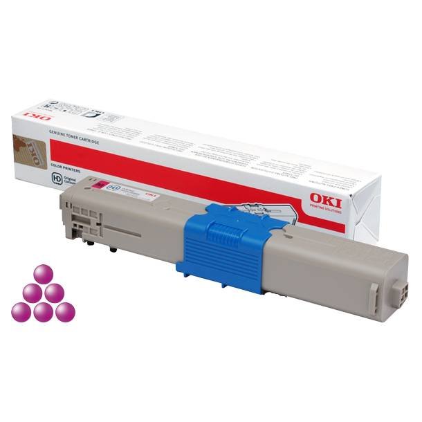 OKI C 332/MC 363 M lasertoner - 46508714 Original - Magenta 1500 sider