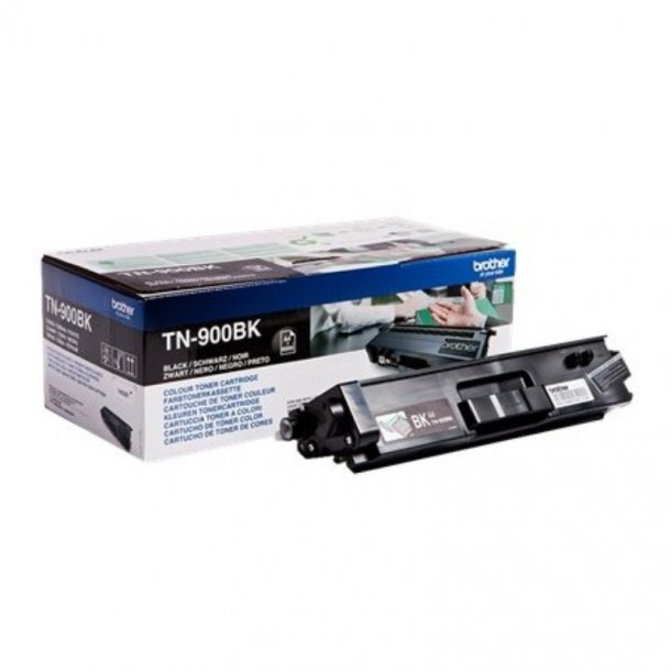 Brother TN900 BK svart Lasertoner, Original