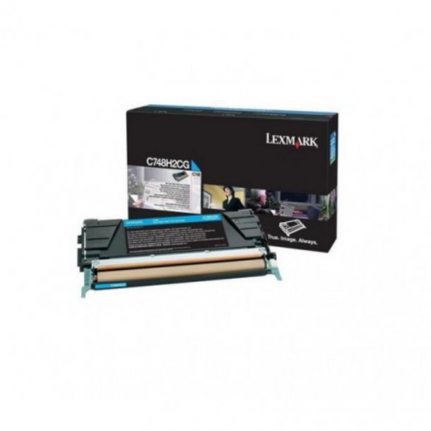 Lexmark C 748 C Corporate Toner - C748H3CG Original - Cyan 10000 pages