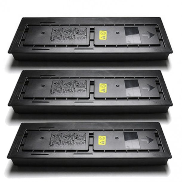 Kyocera TK 435 combo pack 3 stk - 1T02KH0NL0 Toner Kompatibel Sort 45000 sider