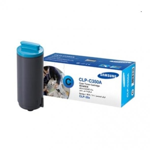 Samsung CLP 350/350N C Toner - CLP-C350A/ELS Original - Cyan 2000 sider