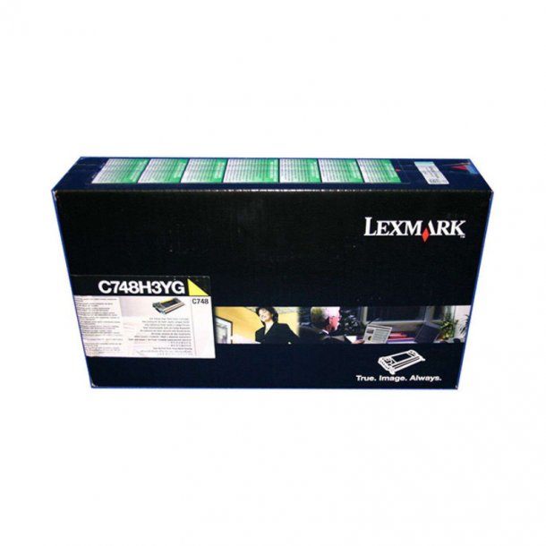 Lexmark C 748 Y Corporate Original Toner (10000 sidor)