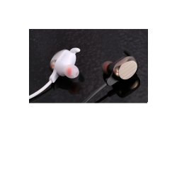 In-ear hretelefoner BD350 - Trdlse, til sportsbrug, hvid