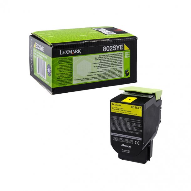 Lexmark CX 310/410 Y Corporate Original Toner (2000 sidor)