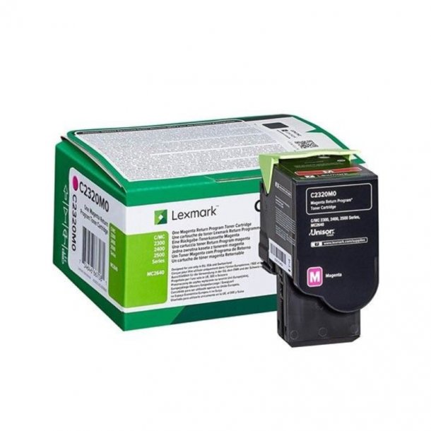 Lexmark MC 2425 M Return Program Original Toner (1000 sidor)