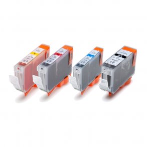 Kompatibel blkpatroner Canon PGI-5 / CLI-8 - 0620B001, 4 stk. rabatpakke 70 ml